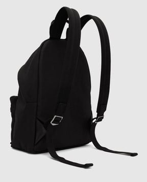 Palm Angels s Черный рюкзак с тиснением монограмм логотипа PMNB022R24FAB001