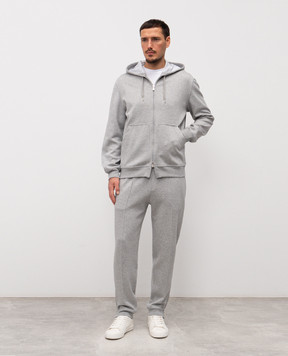 Brunello Cucinelli Сірі джогери MM8313263G