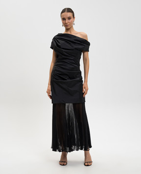 Simkhai Черное платье Ammalie с плесенью 6251041F