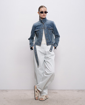 Juun.j Футболка кольору айворі з нашивкою логотипа JW6242W000