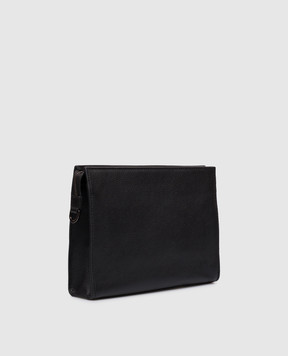 Gianni Chiarini Чорний шкіряний клатч BSUB20638GRNCRV