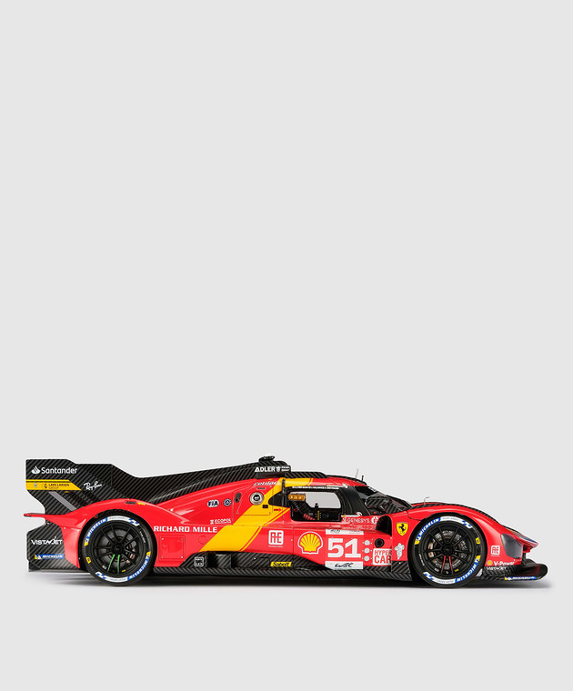 Amalgam Червоний сувенір у формі боліда Ferrari 499P M6274SC1 зображення 2