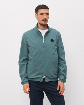 Stefano Ricci Зелена куртка з нашивкою емблеми M6J4100010PL001HSAC64