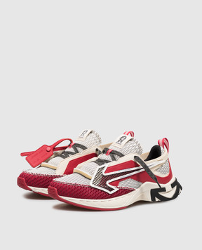 Off-White Красные кроссовки Space Memo OF05804609