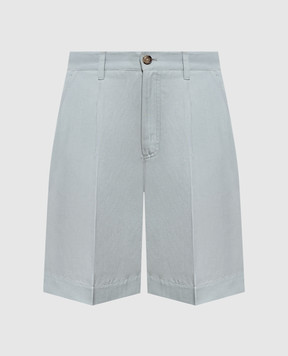 Woolrich Зелені бермуди з льоном CFWWSH2005FRUT3043