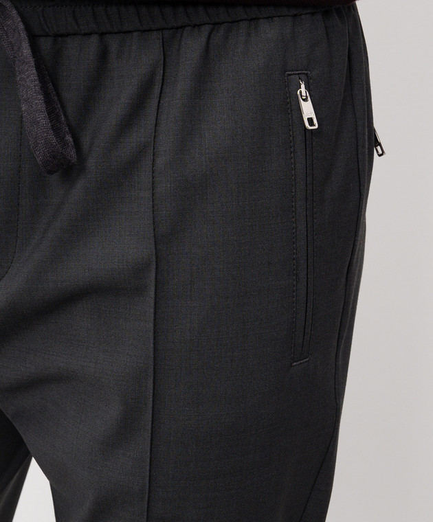 Dolce&Gabbana Серые брюки с шерстью GYACETGK306 изображение 5