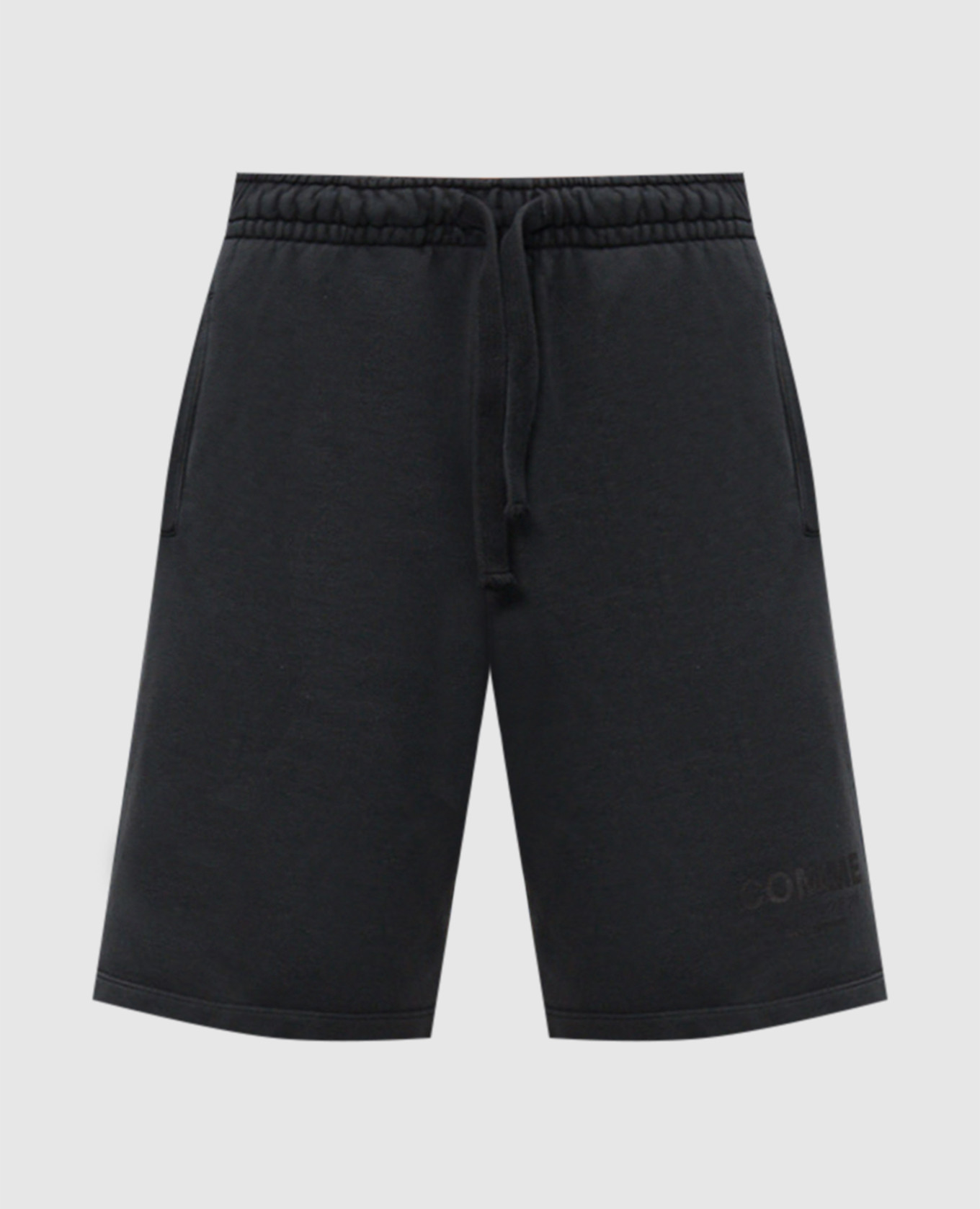 

Черные шорты с принтом логотипа, Черный, Шорты