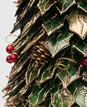 Lamart Зелена декоративна ялинка з шишками 25062