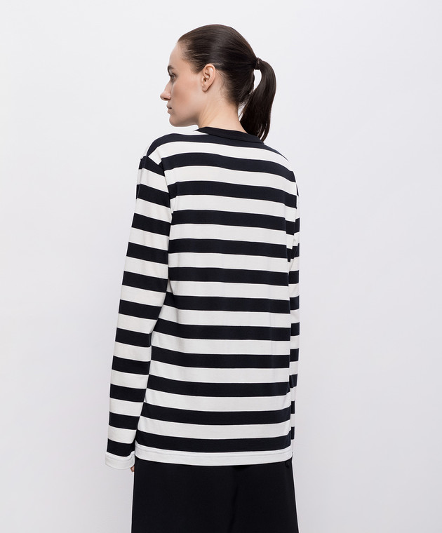 Y`S Yamamoto Джемпер в смужку з монограмою YKT73055 зображення 4