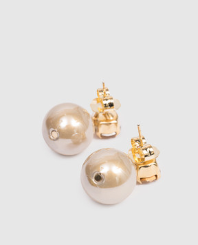 Grefi Бежевые серьги Effervescente 17043