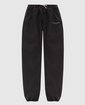 Alexander Wang Черные джоггеры 1WC3264043