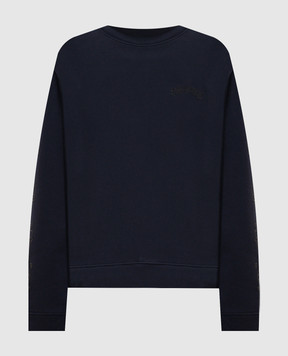 Off-White Синій світшот Paisley Arrow 2FE00453T