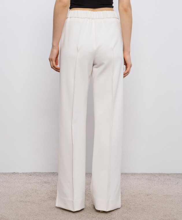 Jil Sander Брюки цвета айвори J02KA0133J20018 изображение 4