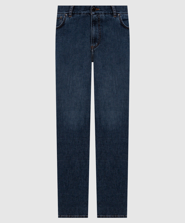 ISAIA Синие джинсы PND002DJ140