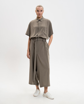 Y`S Yamamoto Комбинезон цвета хаки YQD15500