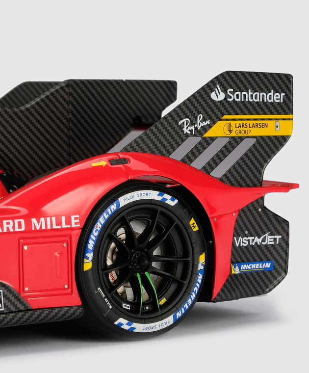 Amalgam Червоний сувенір у формі боліда Ferrari 499P M6274SC1 зображення 5