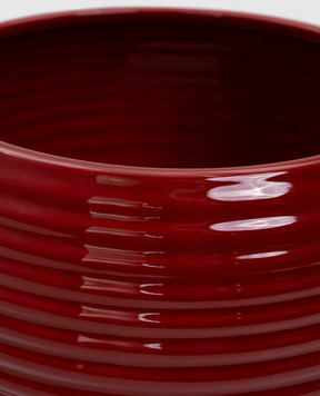 Lamart Красное кашпо из керамики 1037980
