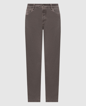 Brunello Cucinelli Сірі джинси M277PD3210