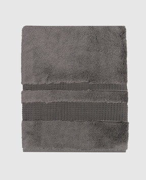 Hamam Махровий рушник для рук PERA сірого кольору PERAHANDTOWEL