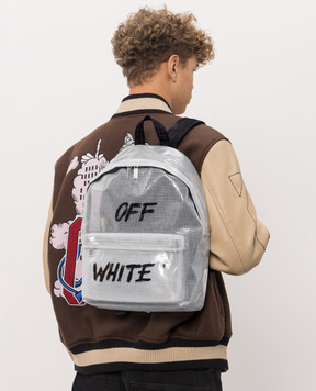 Off-White Детский рюкзак с принтом логотипа OWBNB02F26FB01