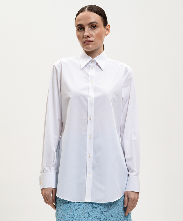 Dolce&Gabbana Белая рубашка F5U74TFU5K9 изображение 3