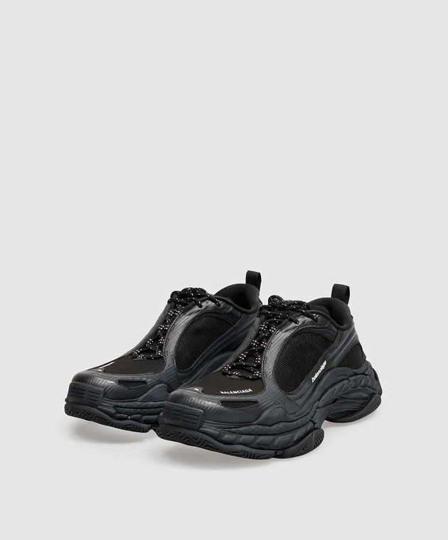 Balenciaga Чорні кросівки Triple S.2 865849WTRS2 зображення 2