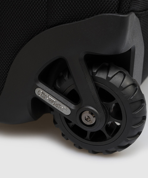 Off-White Черный чемодан Diag с логотипом OMNG004S26FAB001 изображение 4