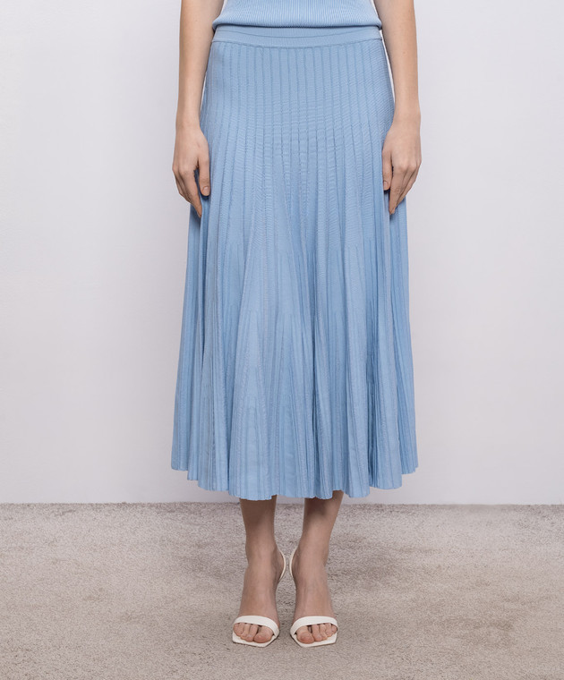 Simkhai Голубая юбка Margoux 2263048K изображение 3