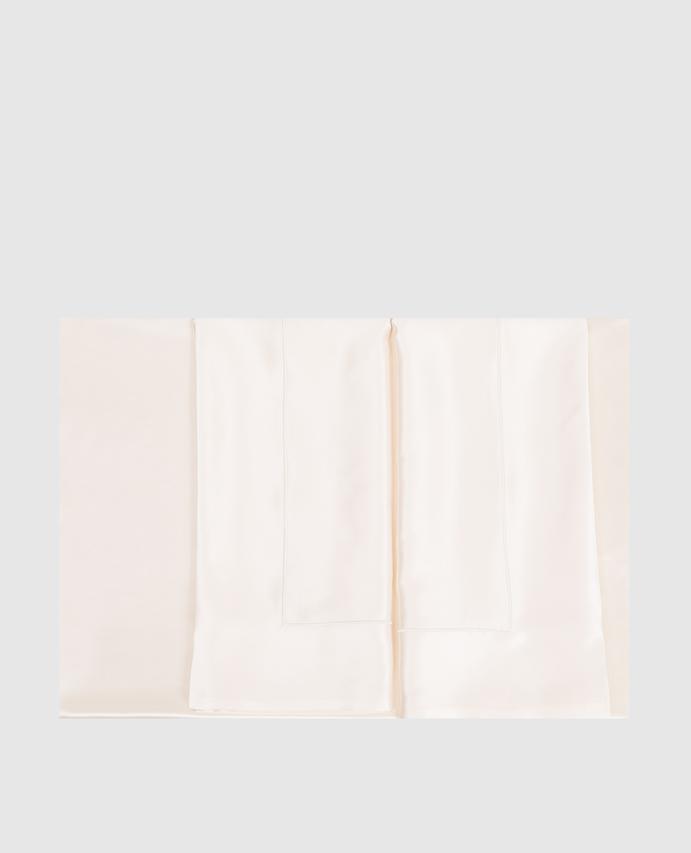 

Бежевый комплект постельного белья из шелка La Galleria, Постельное белье