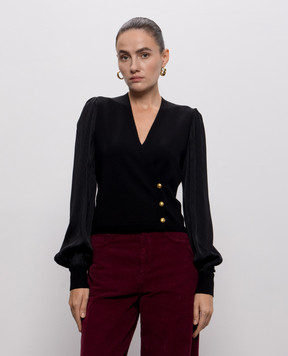 Twinset Черный топ 262TT3361