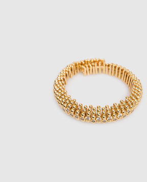 Lynyer Позолоченный браслет Ravi Lune с кристаллами LYNRAVLUNBRAC