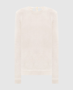 Ann Demeulemeester Белый джемпер Weja с кашемиром B0013763KN085