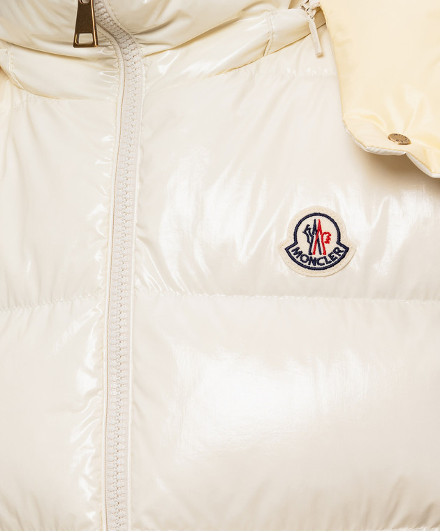Moncler Пуховой жилет Niverolle цвета айвори L20931A00005597EU изображение 5