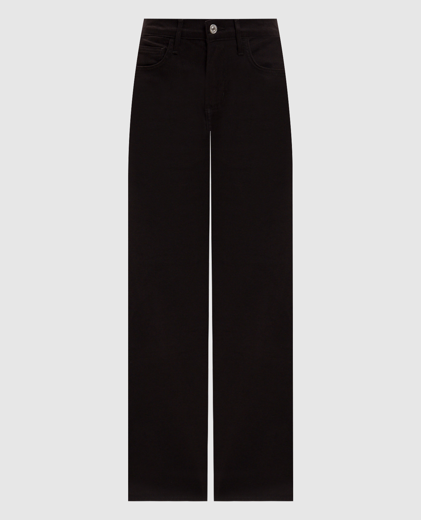 

Коричневые джинсы Genova с патчем, Коричневый, Джинсы клеш