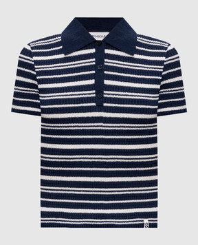 Simkhai Синее поло Averie в полоску 2262215K