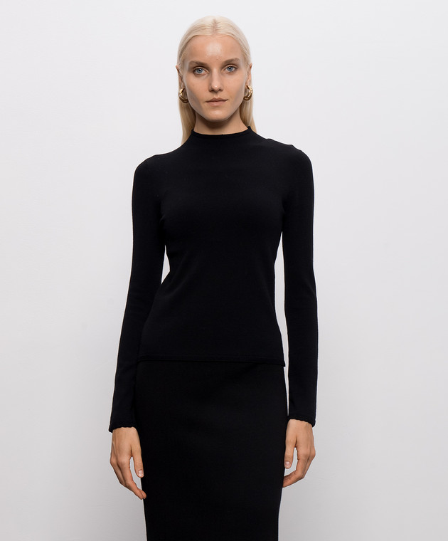 Twinset Черный джемпер 262TP3035 изображение 3