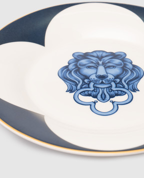 Geminiano Cozzi 1765 Біла порцелянова десертна тарілка El Leon TTCMI02229083