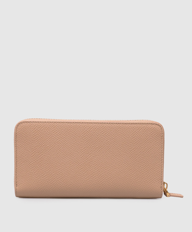 Valentino Бежевий шкіряний гаманець VLogo Signature 9W2P0BB3SNP зображення 2