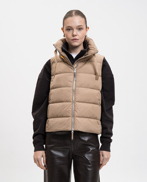 Parajumpers Бежевый пуховый жилет Nolene 25WPWPUTT31