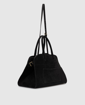 Babe Pay Pls Чорна замшева сумка-тоут 6243