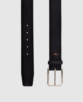 Santoni Синій замшевий ремінь CM40VC003C07EACD