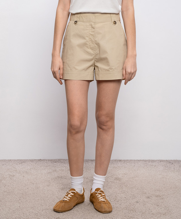 Woolrich Бежеві шорти з бавовни CFWWSH2001FRUT3944 зображення 3