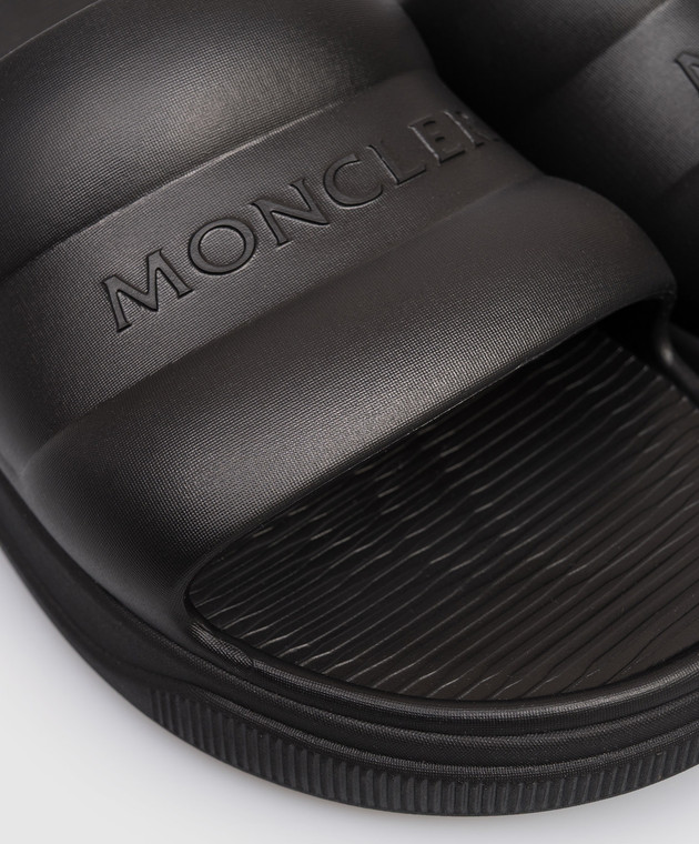 Moncler Черные слайдеры Altive L109A4N00010M8260 изображение 5