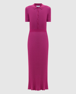 Gabriela Hearst Рожева сукня Amor із шовку і кашеміру 3269403A003