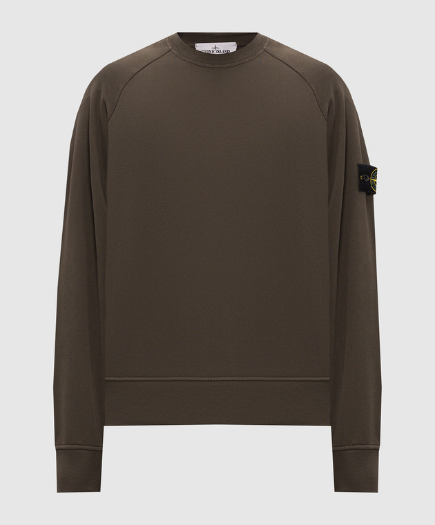 Stone Island Світшот кольору хакі L2S156100008S0051