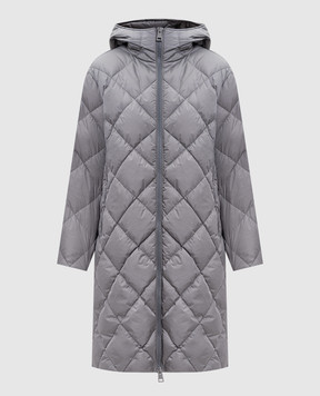 Herno Сірий пуховик з логотипом PI002099D12004Z