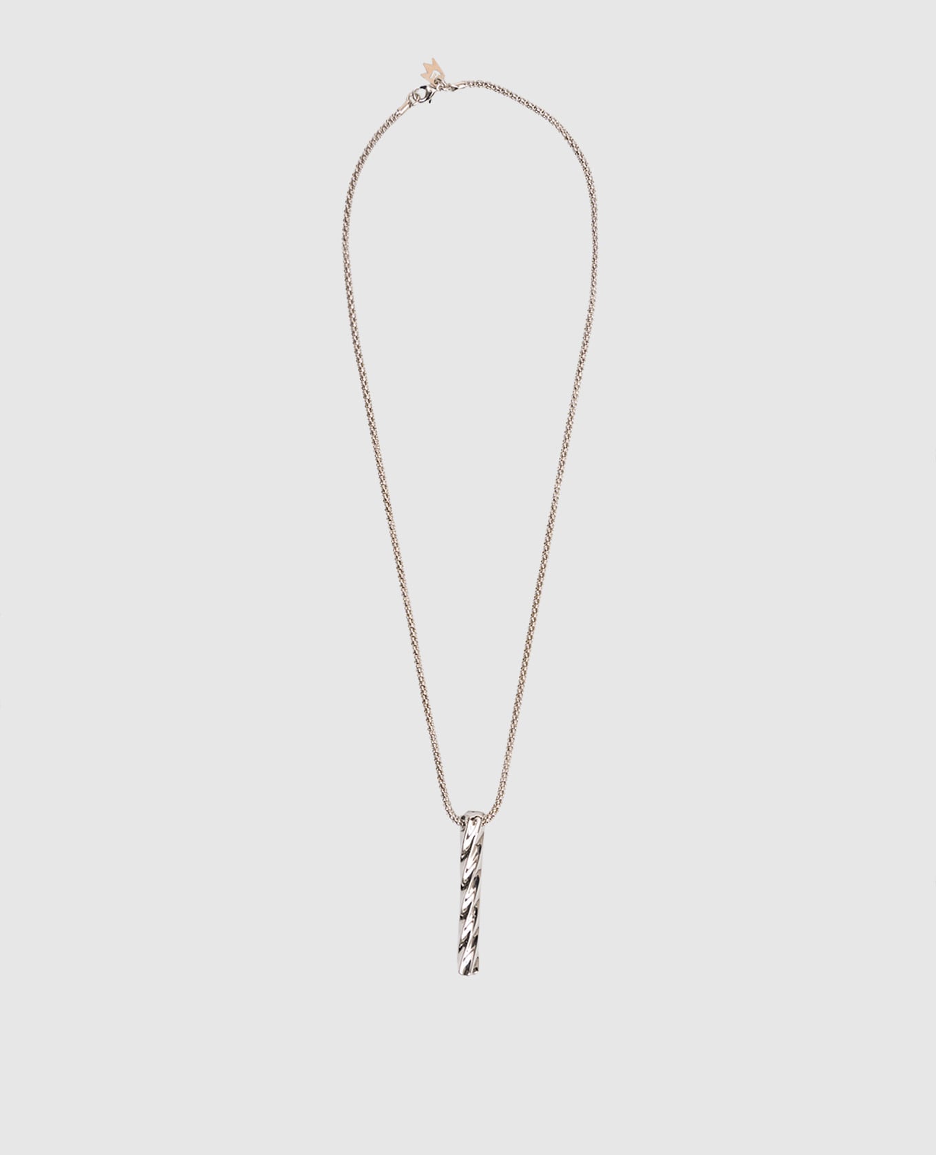 

Серебристая цепочка с подвеской, Серебристый, Ожерелья