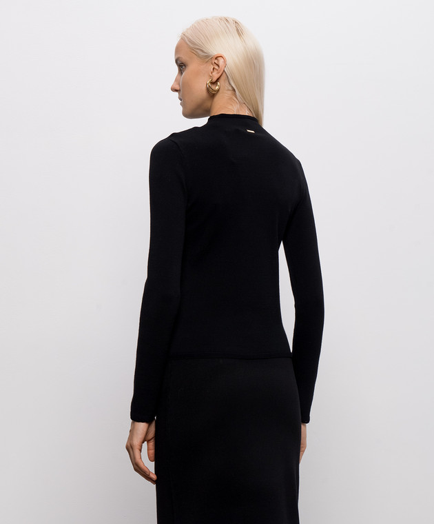 Twinset Черный джемпер 262TP3035 изображение 4