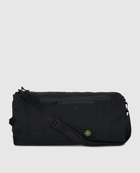 Stone Island Чорна спортивна сумка ALUMINIUM TELA K2S159200018S0257