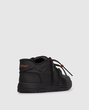 Off-White Черные кроссовки Out Of Office Molded OMIA189S26MAT001